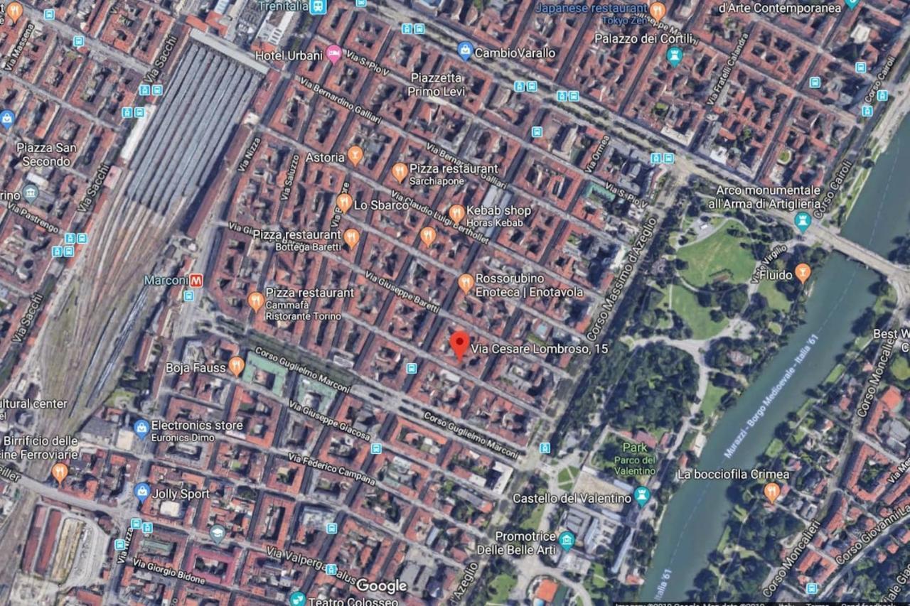 Ferienwohnung Mansarda Al Valentino Turin Exterior foto